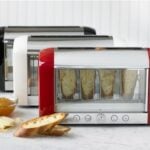 Three Magimix Colorvision Toasters lined up