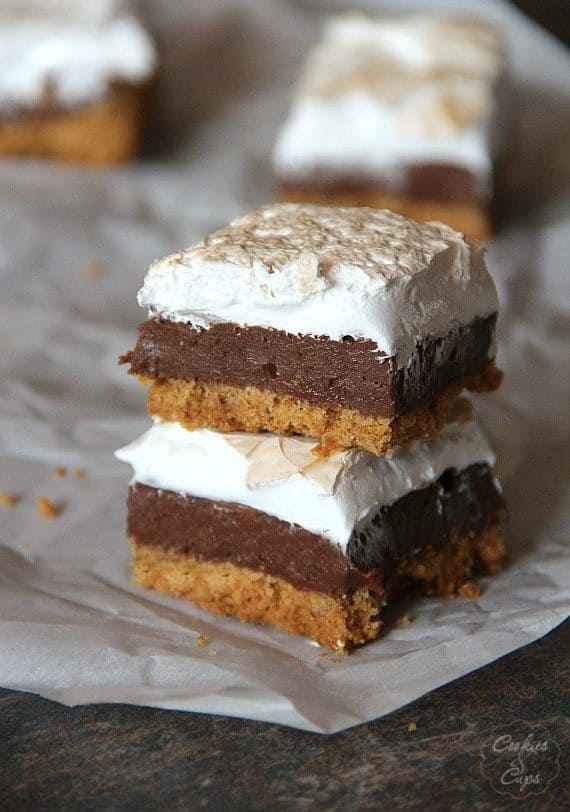 Smores Fudge Recipe is an easy fudge recipe 