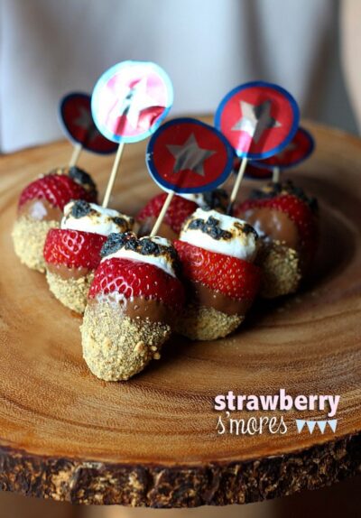 strawberry s’mores