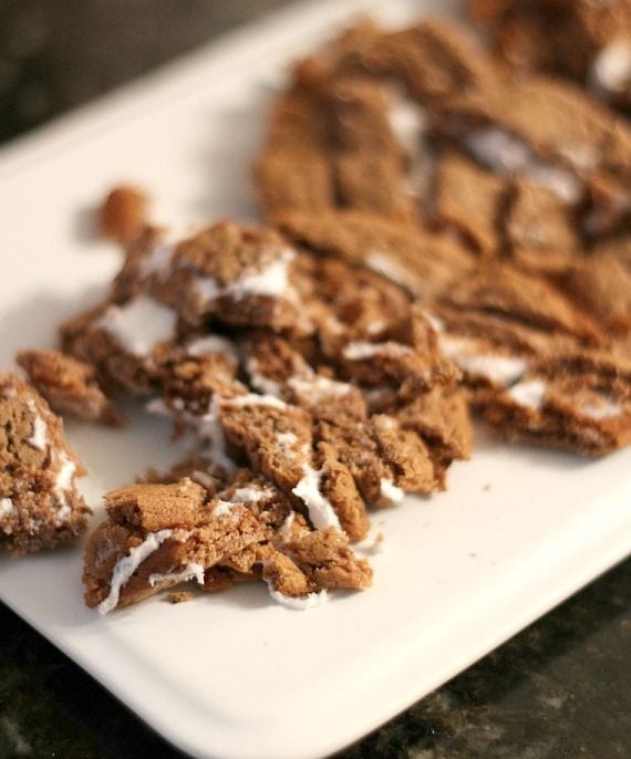 Chopped oatmeal cream cookies