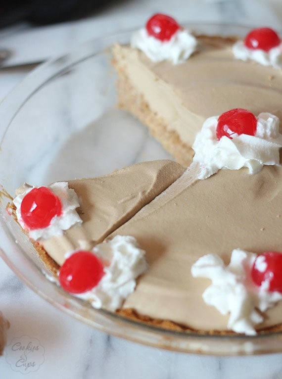 Root Beer Pie Float | Cookies and Cups