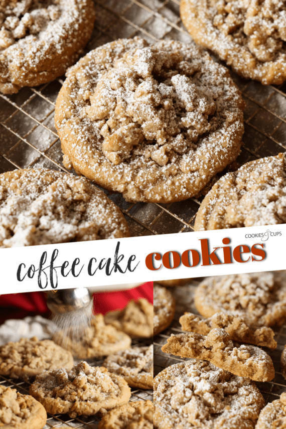 Coffee Cake Cookies Pinterest Image