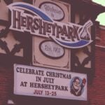 Hershey Park sign