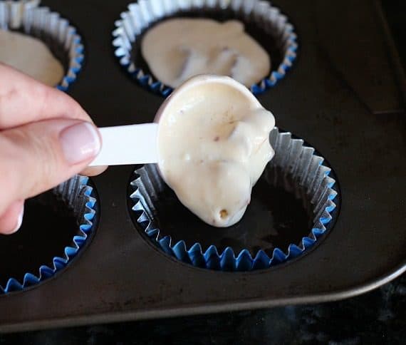 Devils Food Cheesecake Stuffed Snickers Cupcakes