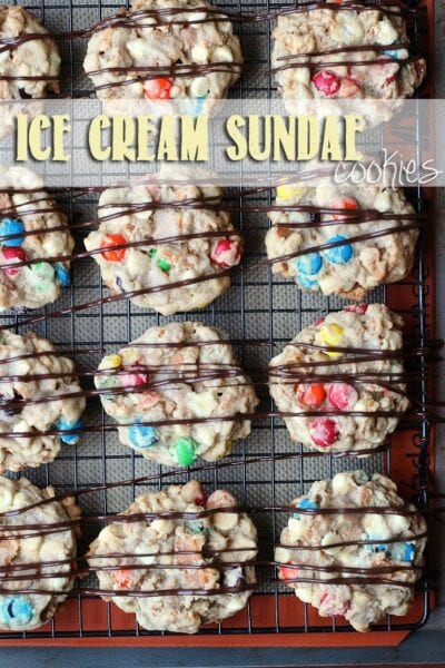 ice cream sundae cookies