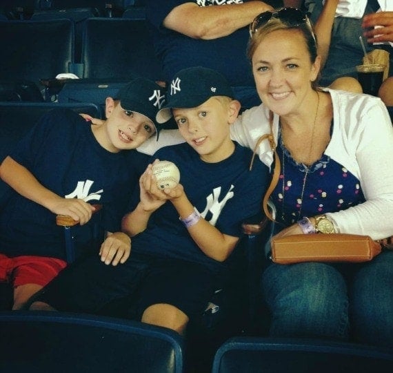 Me & the boys at Yankee Stadium