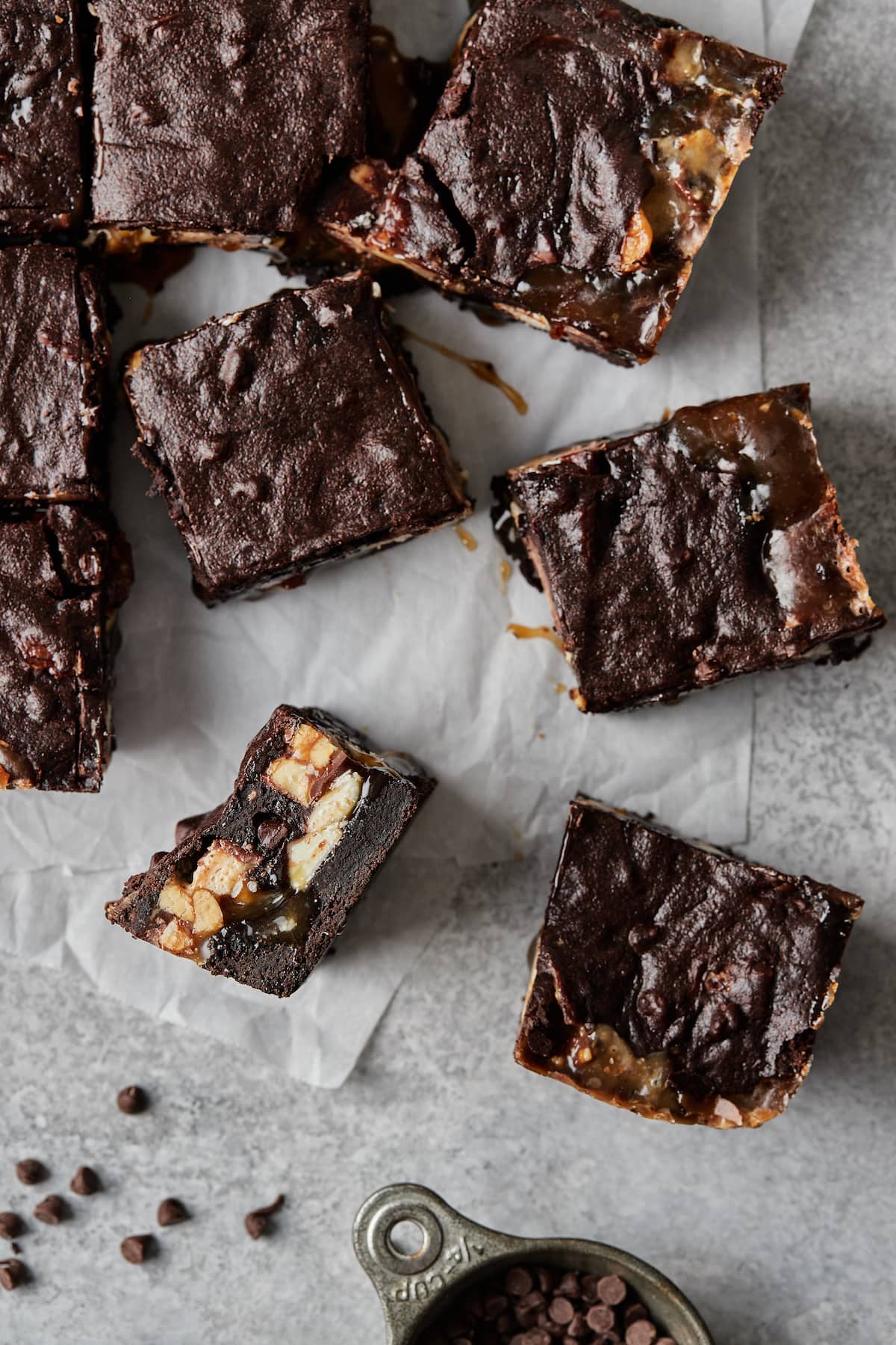 Snickers Shakers Brownies Recipe 