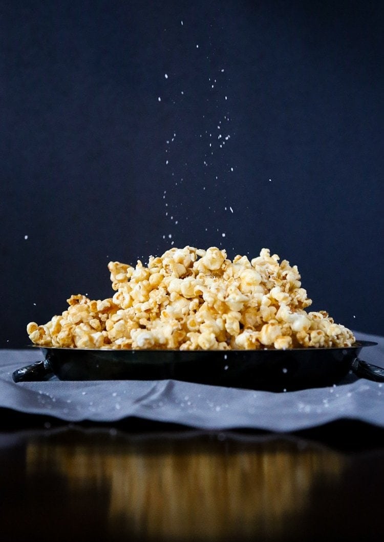 Sweet and Salty Popcorn {Kettle Corn} - Cook it Real Good