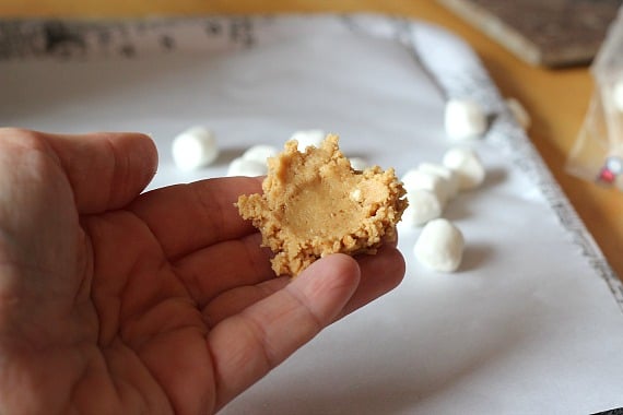 Salted Nut Roll Bites www.cookiesandcups.com