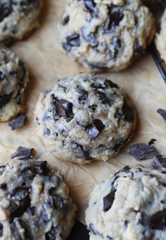 Thick Chocolate Chunk Cookies are the best cookie recipe!