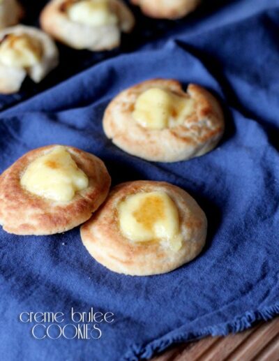 creme brulee cookies