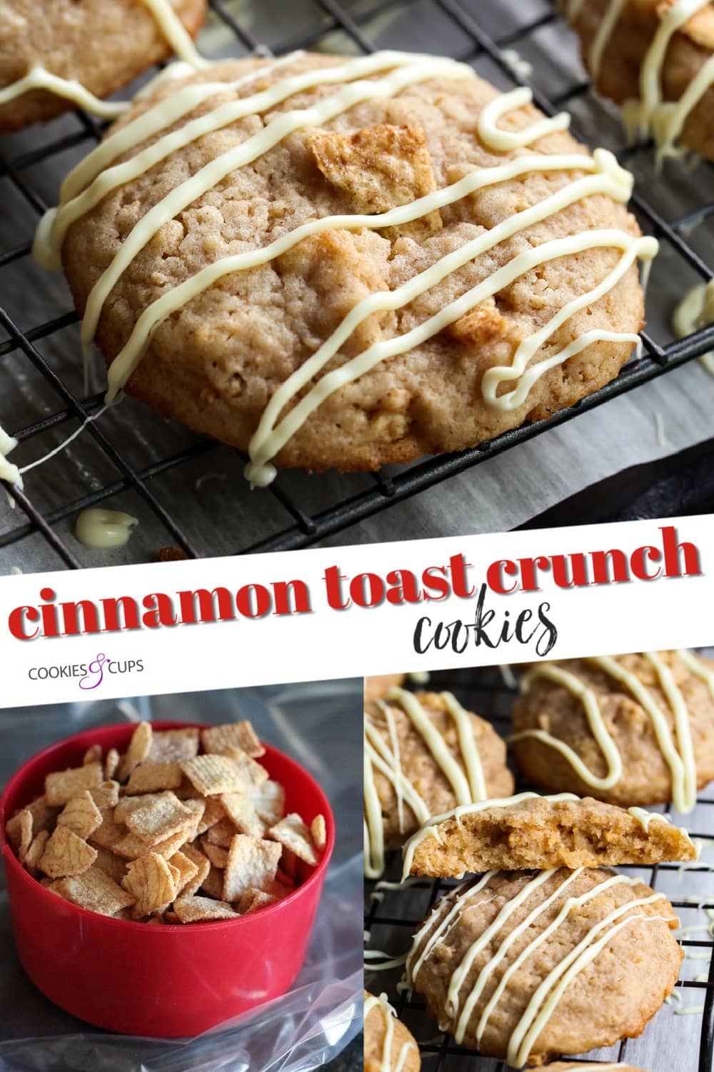 Cinnamon Toast Crunch Cookies Cookies And Cups