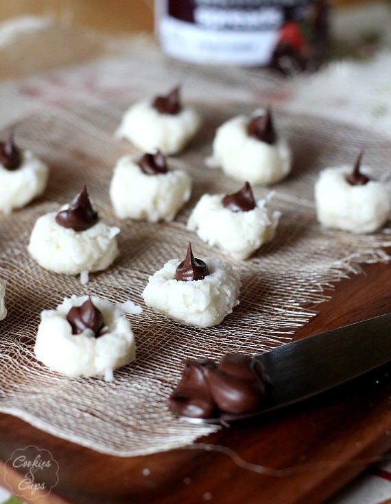 Coconut Candy. No bake and ready in just minutes! www.cookiesandcups.com