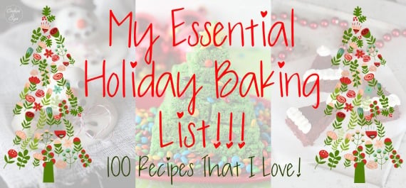 My Essential Holiday Baking List | www.cookiesandcups.com