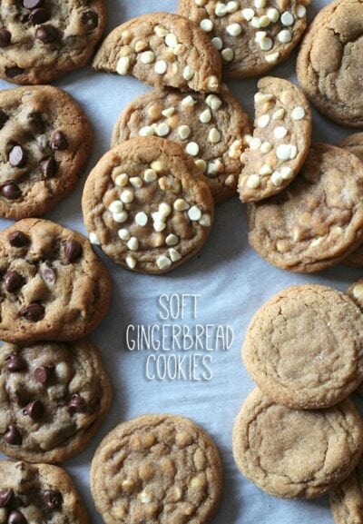 soft gingerbread cookies
