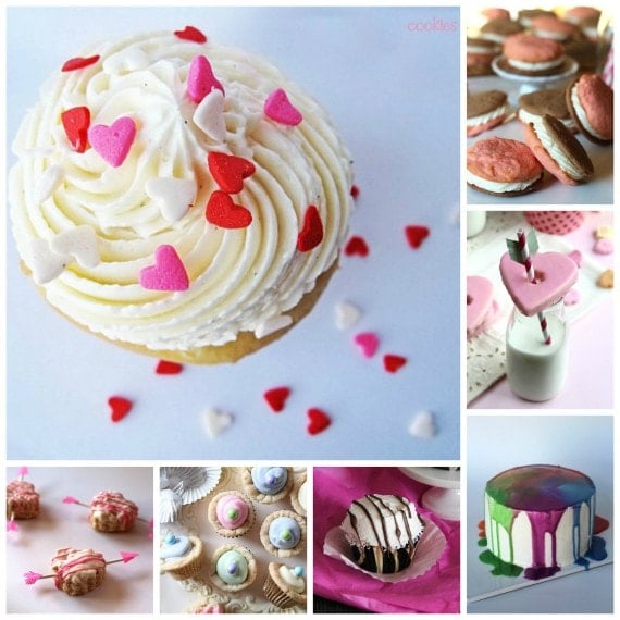 25 Sweet Treats For Your Valentine! www.cookiesandcups.com