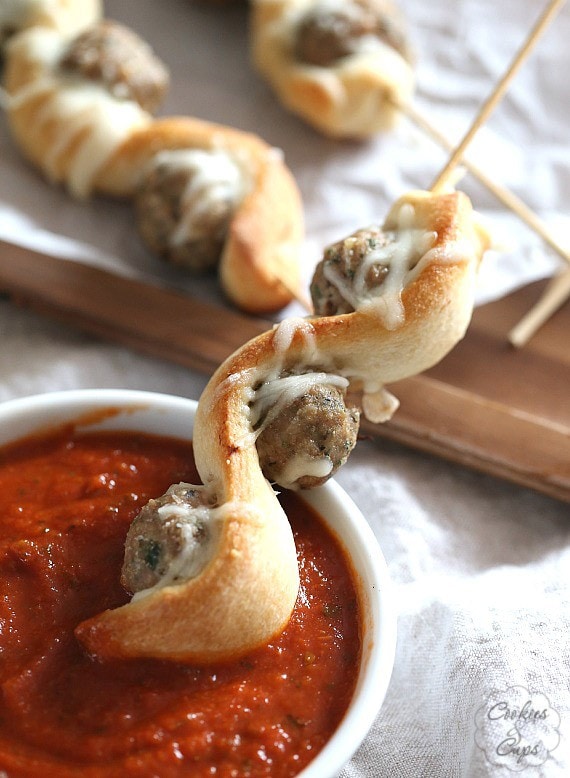 Image of Meatball Subs on a Stick