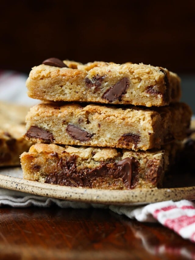 Blondie Recipe Cookies and Cups