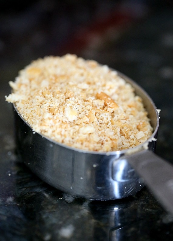 Salty Ritz Cracker Oatmeal Cookies A Chewy oatmeal cookie with crushed Ritz crackers and coarse sea salt, loaded with white chocolate chips. Such a FUN twist on a classic cookie!