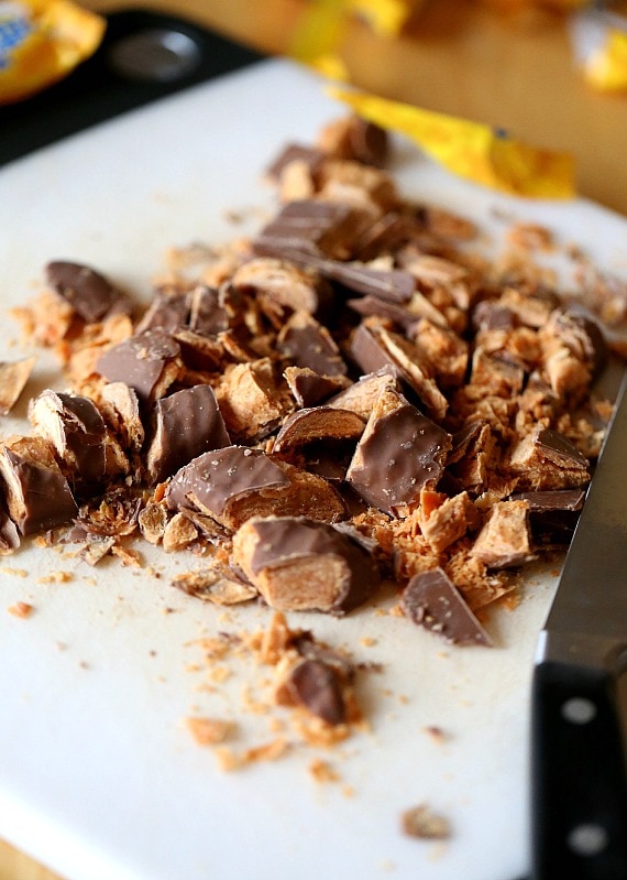 Butterfinger Cookies..Chewy, Rich and Buttery. The perfect cookie!!