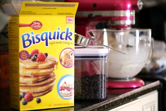 Bisquick Chocolate Chip Cookies! A total time saver and SO GOOD!