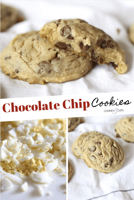 Pinterest Image for chocolate chip cookies