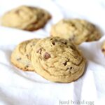 Hard Boiled Egg Chocolate Chip Cookies! - Yep! Use leftover hard boiled eggs in these AMAZING thick chocolate chip cookies!
