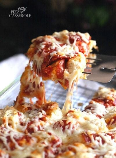 easy pizza casserole