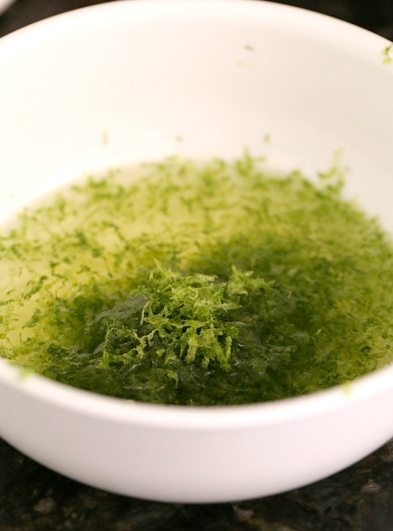 Lime Zest marinade