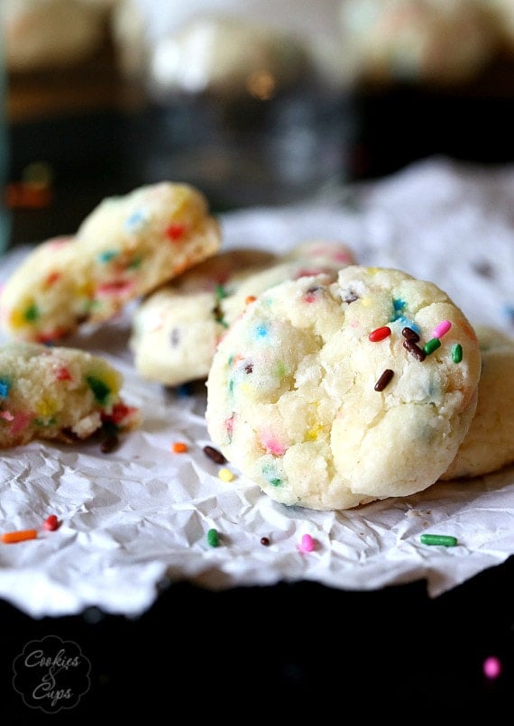 Funfetti Gooey Butter Cookies!
