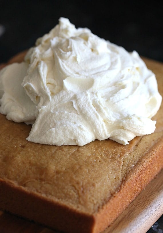 White Chocolate Macadamia Nut Cake