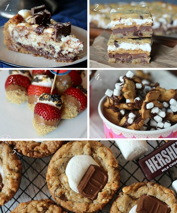 LOVE all these S'mores Ideas!!