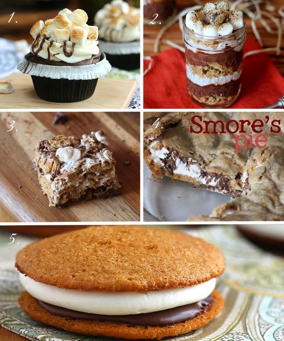 Tons of S'mores Ideas!!!