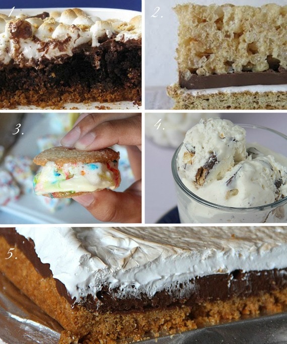 Lots of fun S'mores Ideas!!