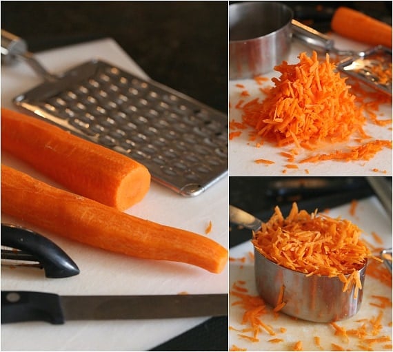 Grated Carrots