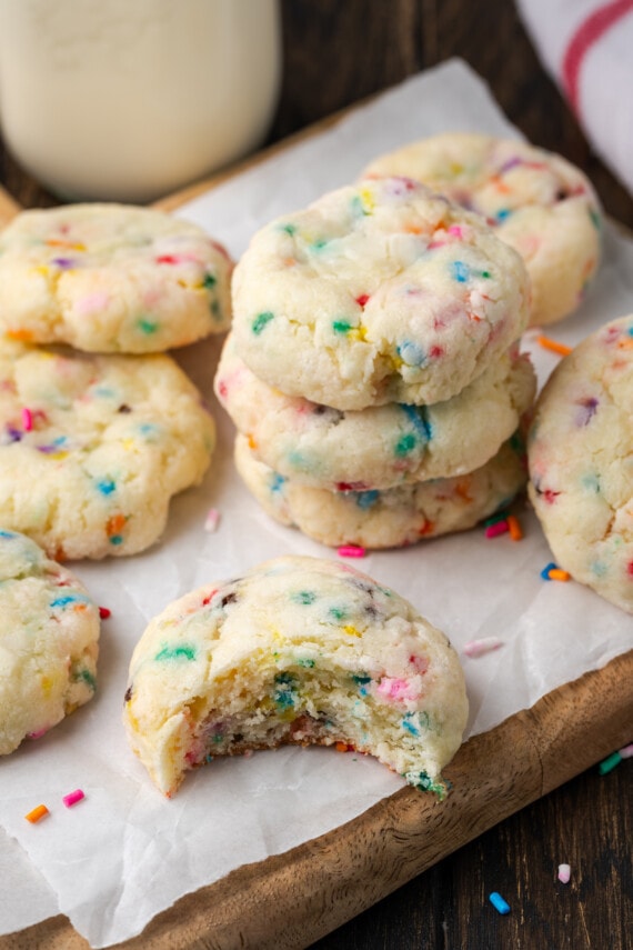 Funfetti Cookies | Cookies and Cups