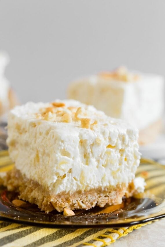 Creamy Potluck Cheesecake Dessert is a no bake cheesecake recipe