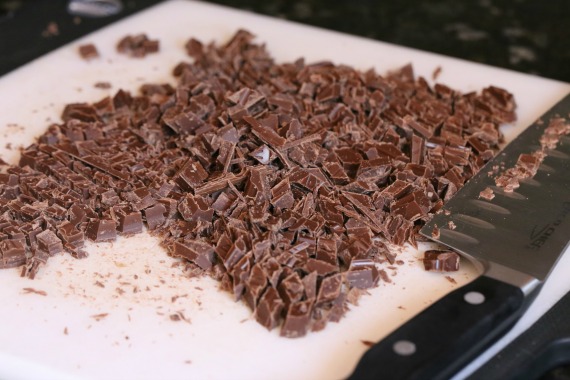 Chopped Milk Chocolate Bars for the S'mores Cookie
