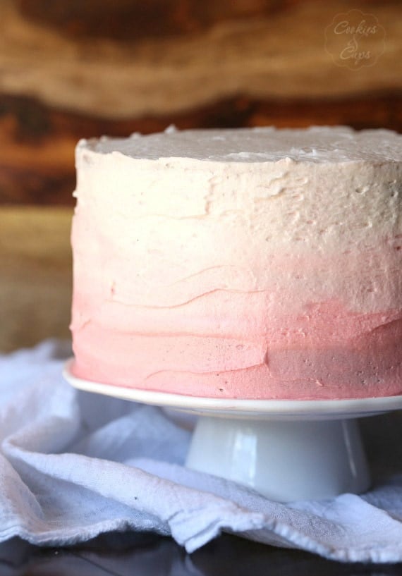 Image of a Pink Lemonade Chiffon Cake