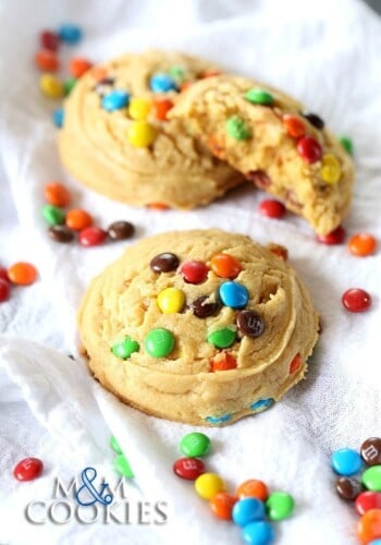 The Best M&M Cookies Recipe is easy