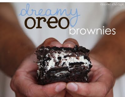 Dreamy Oreo Brownies