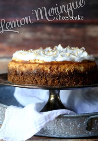 lemon meringue cheesecake