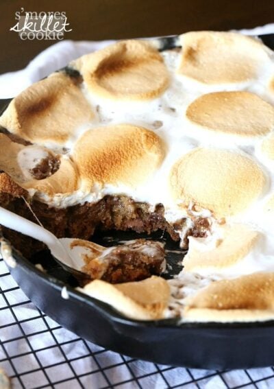 skillet s’mores cookie