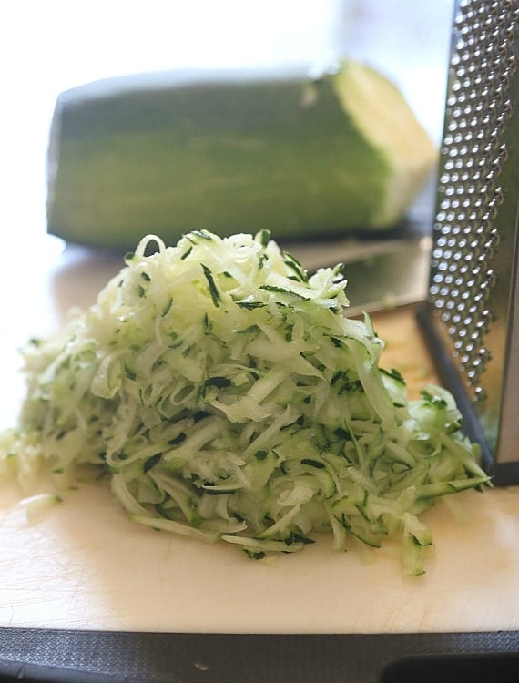 Shredded Zucchini