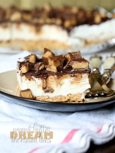 peanut butter dream ice cream bars