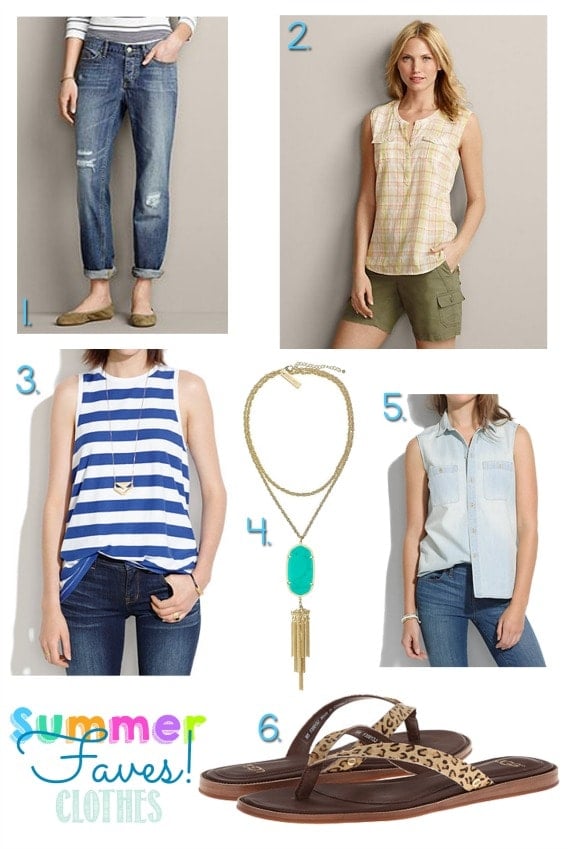 summer faves clothes