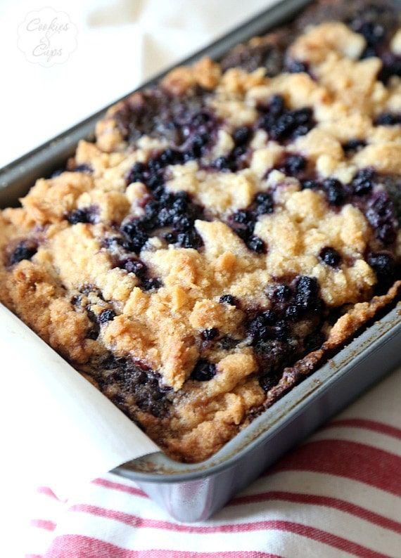 Blueberry Cobbler Bread!