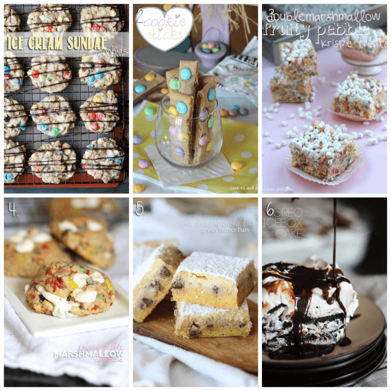 My Kid's Favorite Desserts! A fun round up of my kid's favorites!