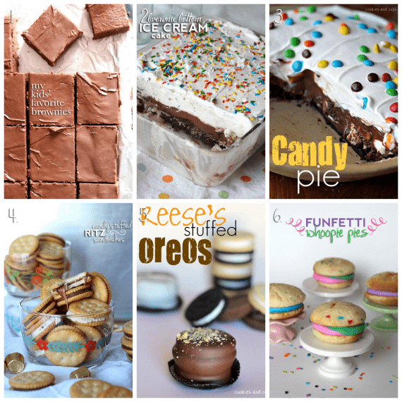 My Kid's Favorite Desserts! A fun round up of my kid's favorites!