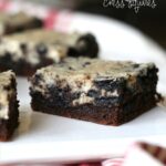 Cookies and Cream Chess Squares...simple bars that can be whipped up quickly and everyone will love!